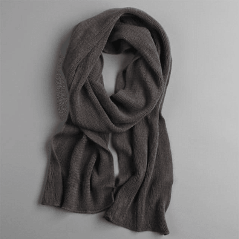 Fashionable Ladies Pure Color Warm Cashmere Scarf