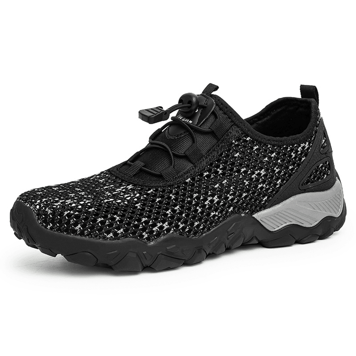 Men Mesh Breathable Lightweight Non Slip Climbing Casual Outdoor Shoes