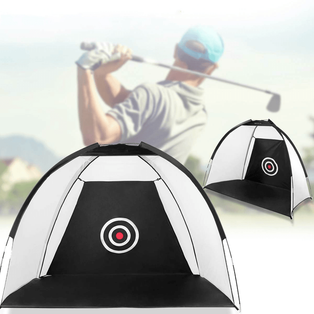 1M Folding Golf Training Net Golf Practice Net Aiming Target Golf Accessories - MRSLM