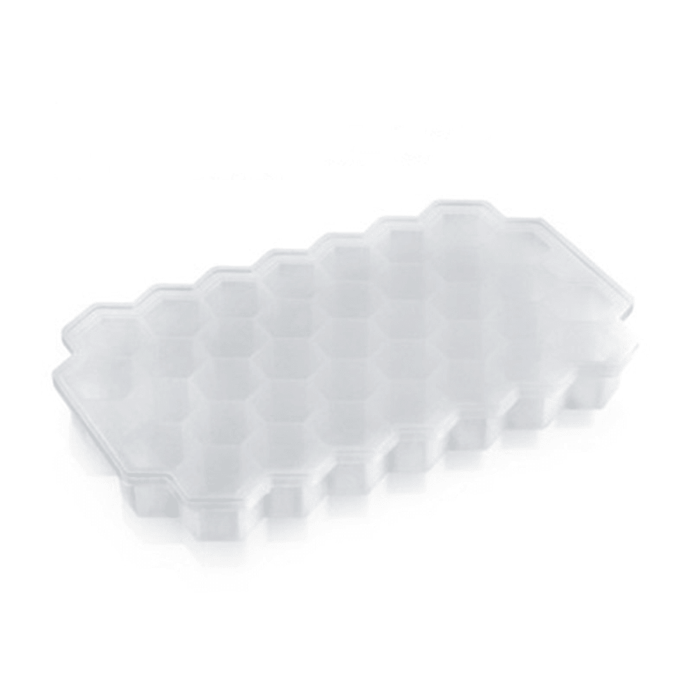 2Pcs 37 Grid Silicone Ice Tray Cube Stacable Mold Set DIY Honeycomb Shape Ice Cube Ray Mold Ice Cream Party Cold Drink Kitchen Cold Drink Tools - MRSLM