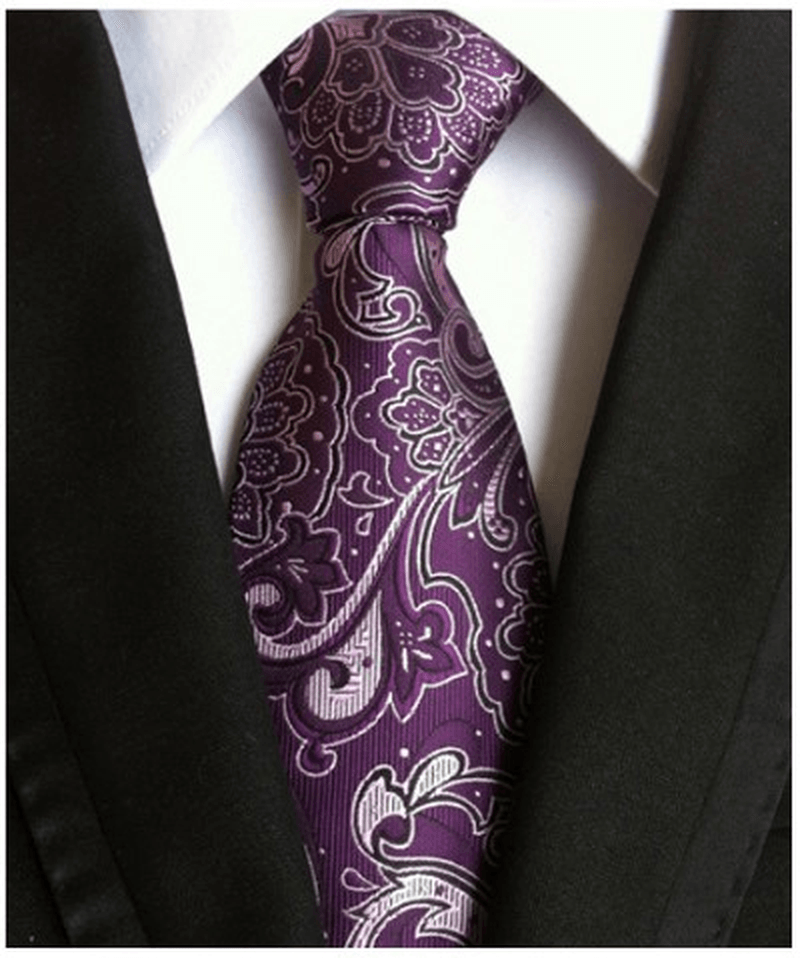 Men S Tie 8Cm Business Gentleman British Formal Wear