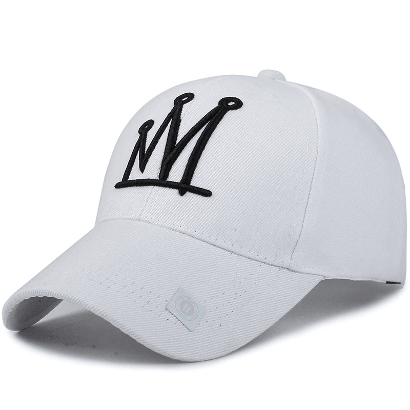 Embroidered Peaked Hat Women Alphabet Baseball