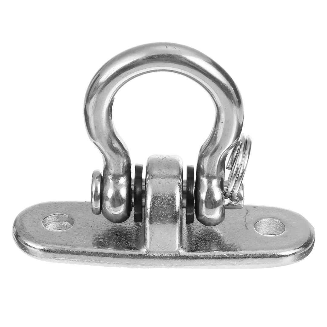 Hanging Basket Accessories Stainless Steel 360° Swivel Swing Fixed Buckles