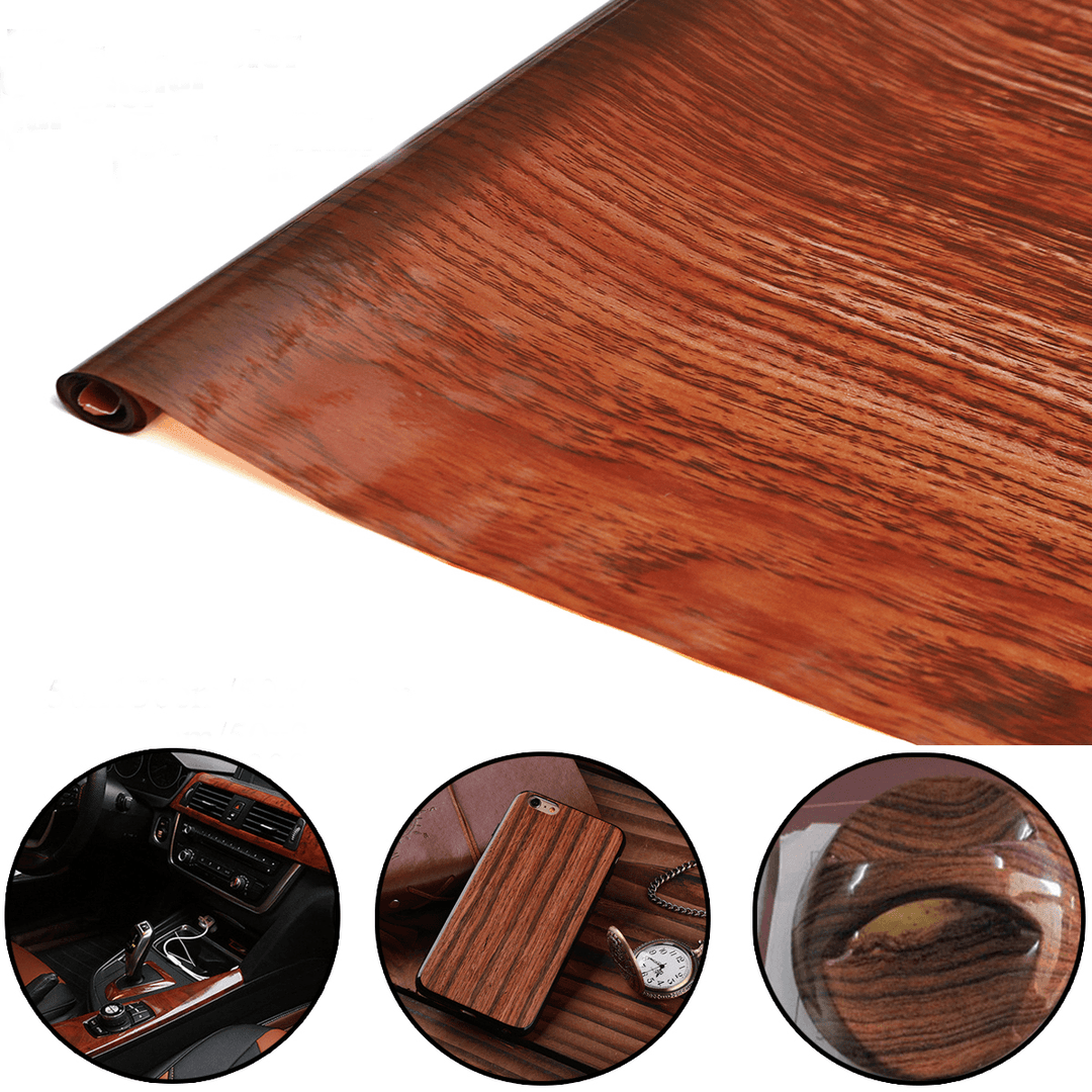 Brown Wood Grain PVA Hydrographic Water Transfer Hydro Dipping DIP Print Film Decoration