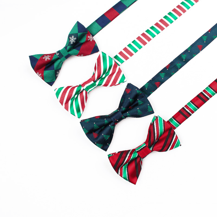 Fashion Casual Men'S Polyester Jacquard Bow Tie