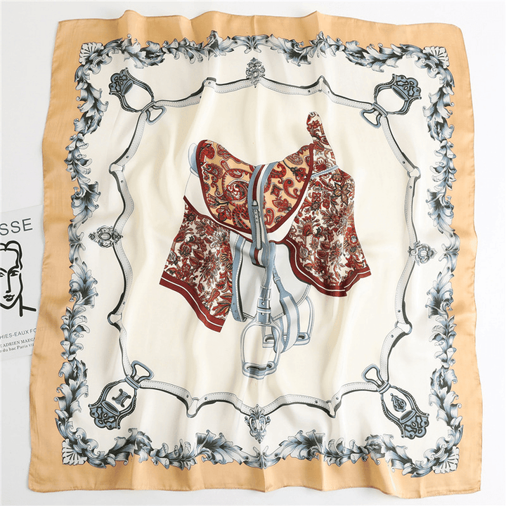 Fashion All-Match Women'S Simulation Silk Scarf