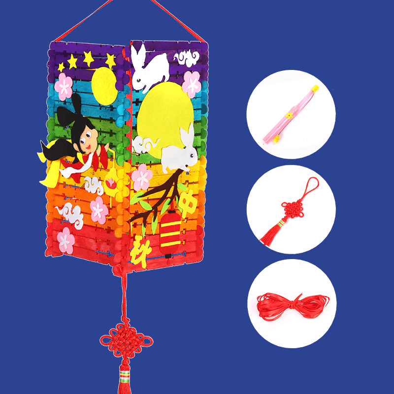 Handmade Lantern Diy Children Making Material Package