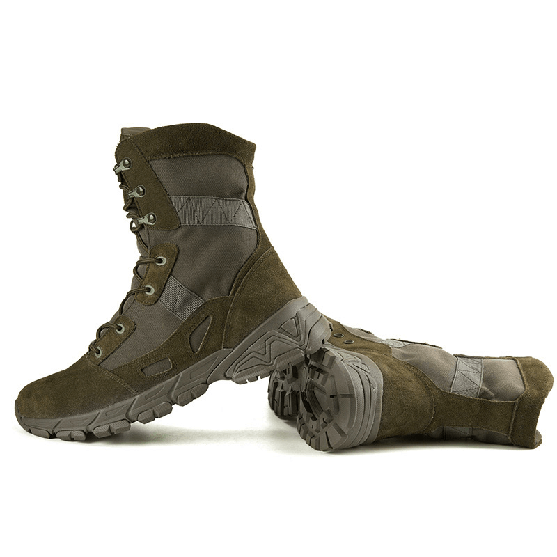 Men Waterproof Wear Resistant Outdoor Boots