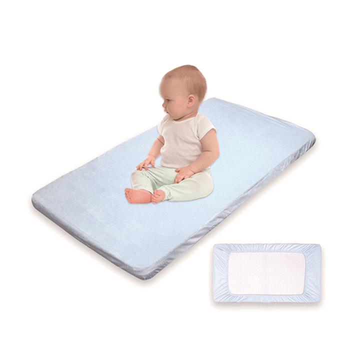 130X70Cm Baby Toddler Bedding Suface Infant Soft Comfort Crib Mattress Pad Cover