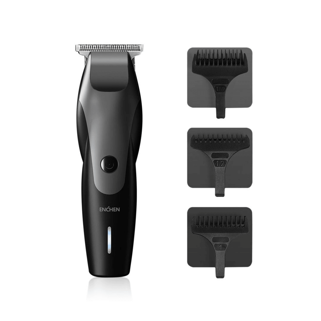 ENCHEN Hummingbird Electric Hair Clipper USB Charging Low Noise Hair Trimmer with 3 Hair Comb From