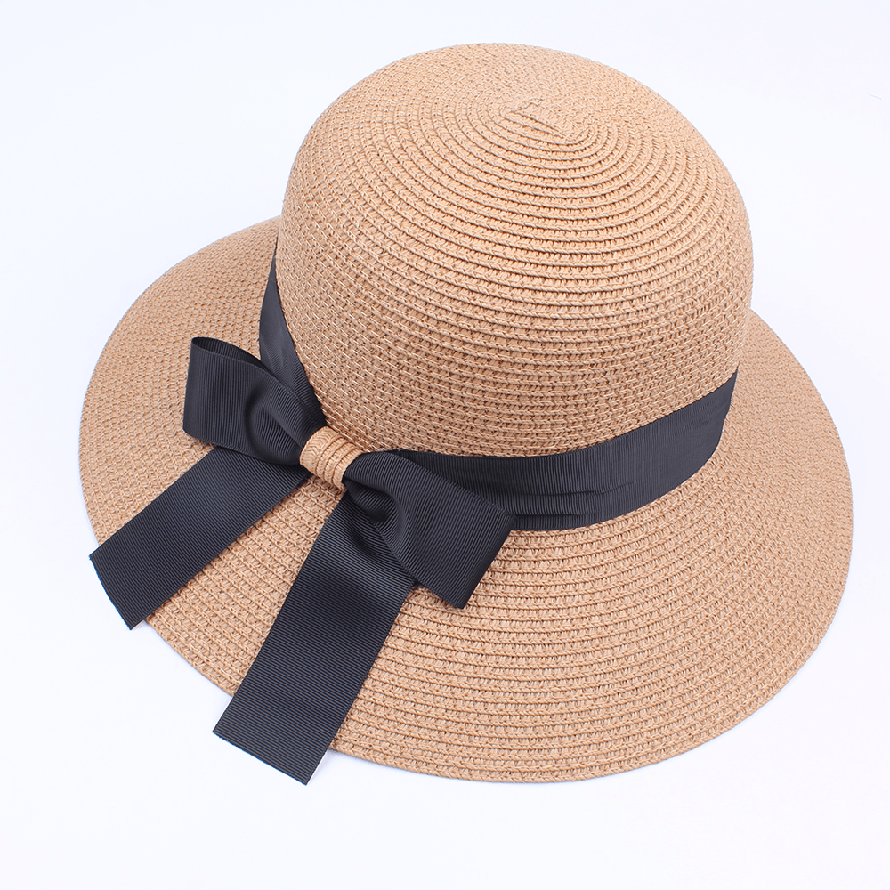 Women Summer Outdoor Travel Foldable Straw Hat