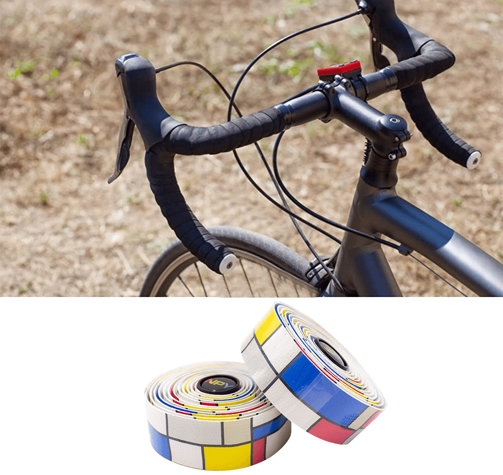 NPY 2 Pcs Bike Handlebar Tape Anti-Skid Shock Sponge Bicycle Handlebar Strap Cycling