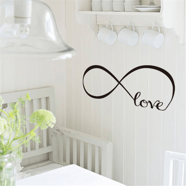 S/M/L Love PVC Wall Stickers DIY Removable Self Adhesive Art Decal Decoration