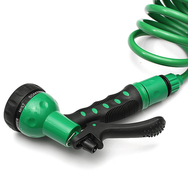 25FT Flexible Portable Expandable Garden Water Hose with Nozzle