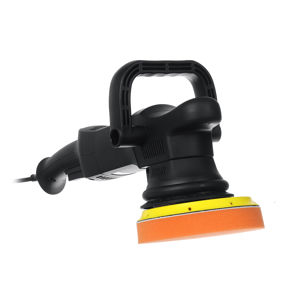 220V 21MM 3800R/MIN 6" Dual Action Polisher D/A Orbital Buffer Sander Car Polishing Machine Pad