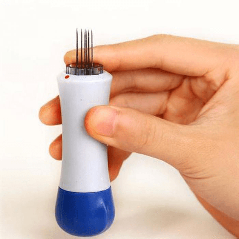 Needle Felting Handle Holder with 7 Needles Wool Needle Felting Tools Sewing Tools