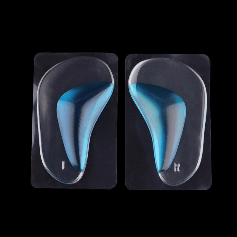 1 Pair Foot Care Cushion Correction Gel Arch Support Insoles Orthopedic Foot Pedicure Tools