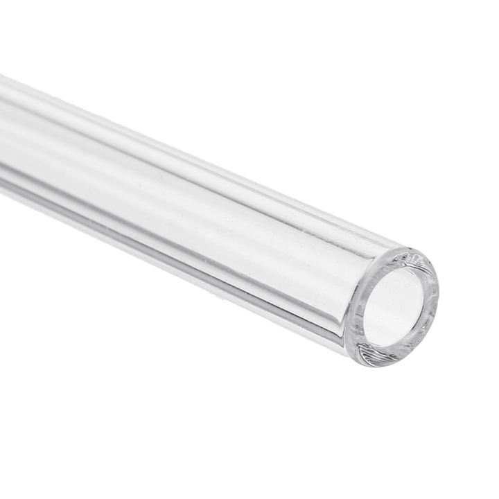 10Pcs Length 100Mm OD 7Mm 2Mm Thick Wall Borosilicate Glass Blowing Tube Lab Factory School Home