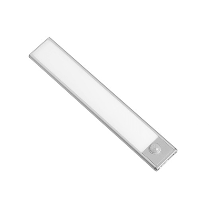 235Mm LED Motion Sensor Battery USB Rechargeable Closet Lamp Cabinet Night Light Home White Light - MRSLM