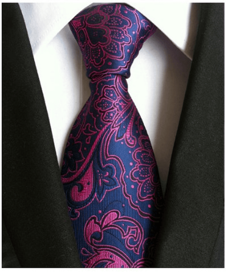 Men S Tie 8Cm Business Gentleman British Formal Wear