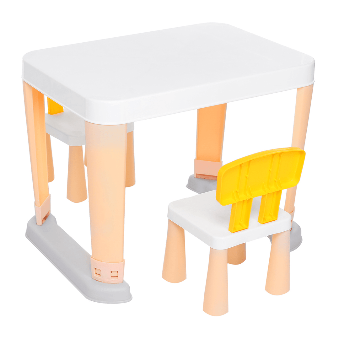 Children Desk and Chair Set Multifunctional Student Adjustable Study Table Kids Writing Desk Combination Stationery Supplies