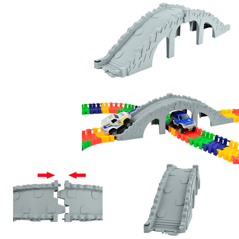 Children'S Electric Track DIY Assembling Toys