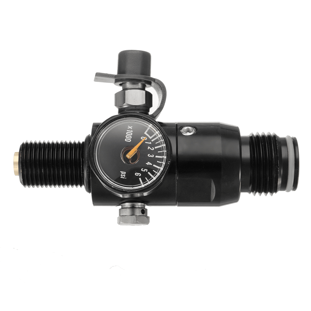 5/8"-18UNF Thread Paint Valve Ball Regulator Input 4500Psi HPA Air Tank Output 1800Psi Ball Valve