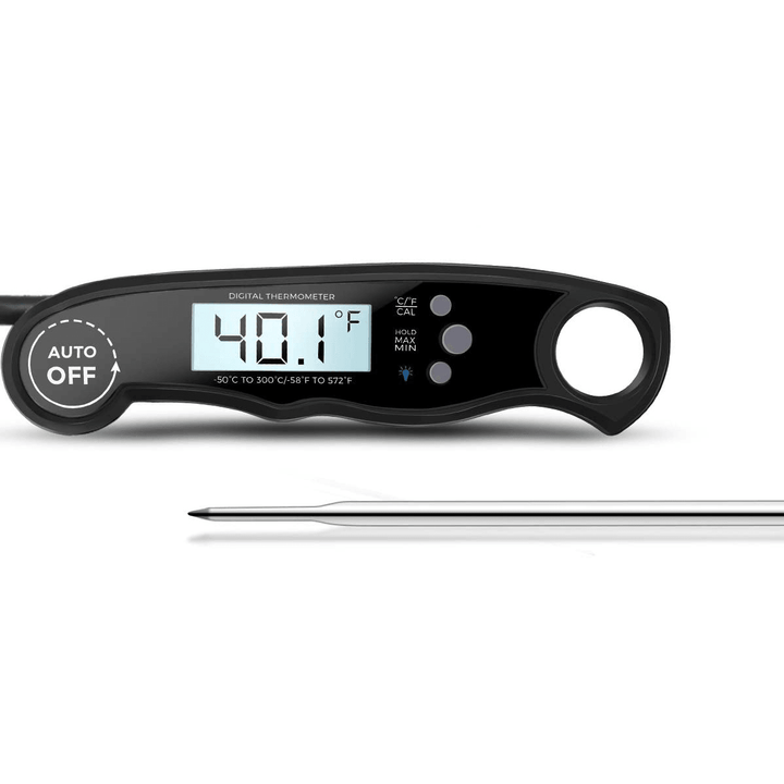 3-4S Quick Response Digital Electronic Thermometer with Waterproof Probe Food Thermometer for BBQ Grill Kitchen Cooking