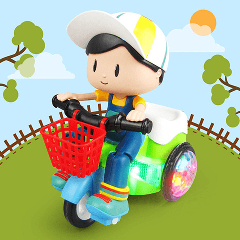 Stunt Tricycle Electric Toy for Children