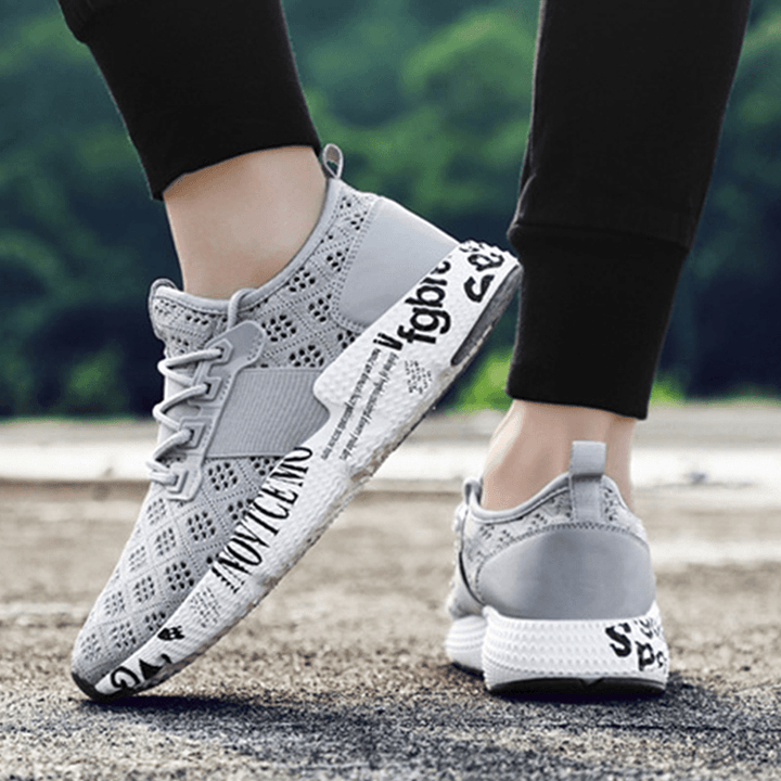 Big Size Breathable Mesh Sneakers