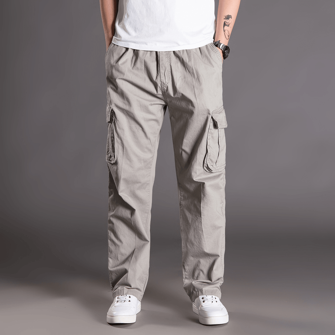 New Men'S Spring and Summer Casual Pants Men'S Overalls