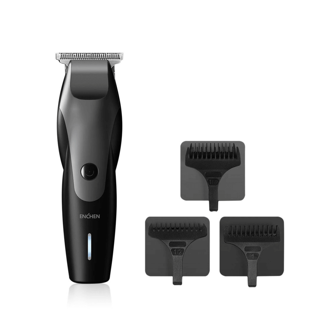 ENCHEN Hummingbird Electric Hair Clipper USB Charging Low Noise Hair Trimmer with 3 Hair Comb From