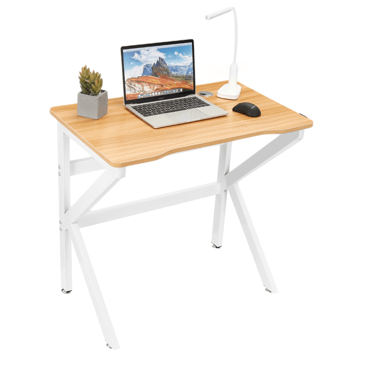 Office Computer Desk K-Shaped Design 32" Desktop Simple and Modern Style for Home Office