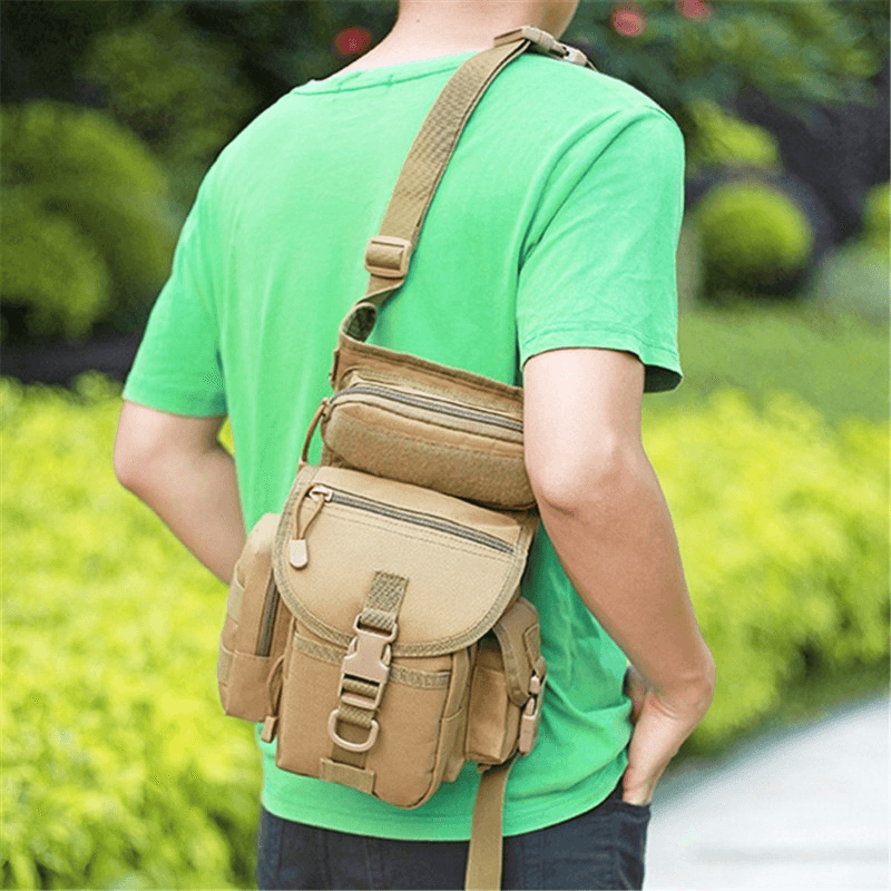 600D Oxford Leg Bag Fishing Waist Bag Multifunction Tactical Storage Bag