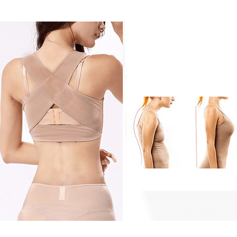 Womens Posture Corrector Brace Trainer Providing Relief from Bad Posture Back Strap Belt