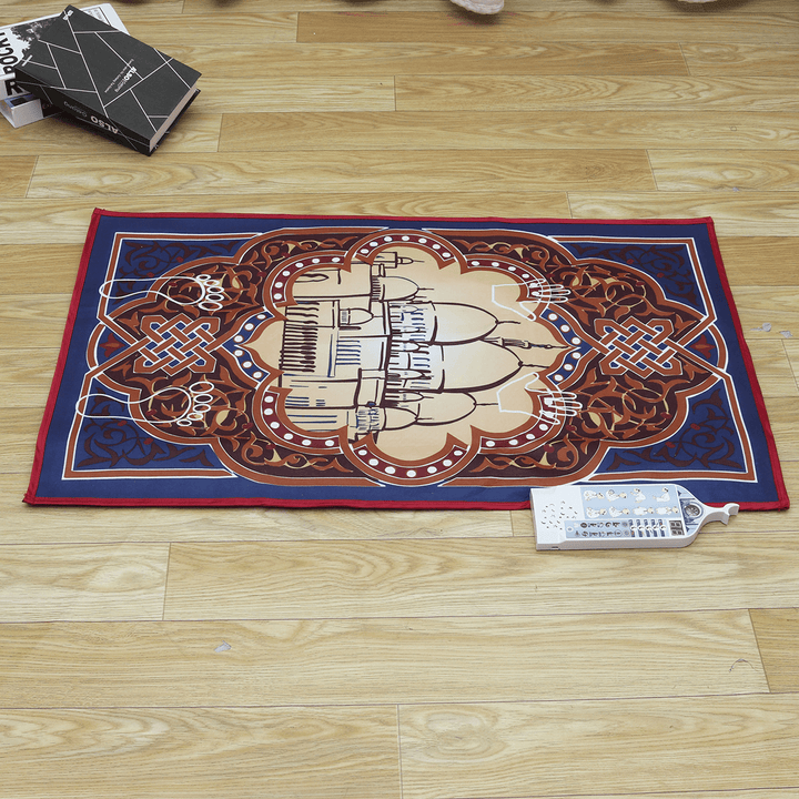 110X70Cm Islamic Worship Mat Electronic Prayer Blanket Smart Worship Blanket Electronic Worship Blanket