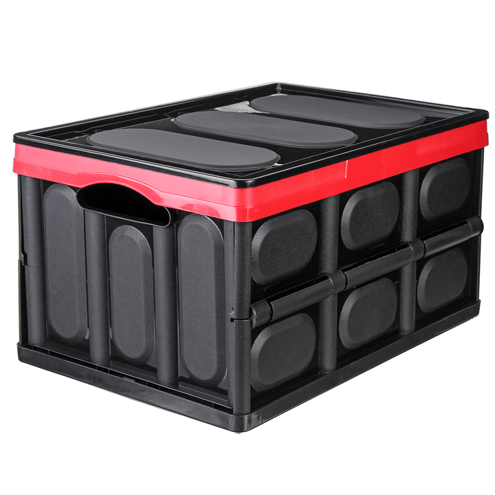 30L/55L Car Trunk Storage Box Saving Space Thickened Container Cloth Organizer - MRSLM