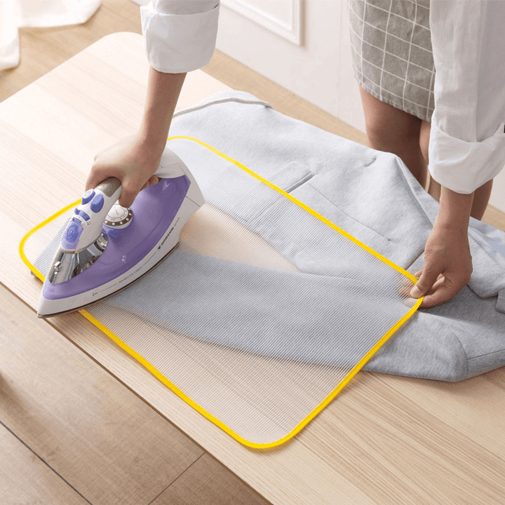 Protective Press Wire Mesh Ironing Delicate Garment Clothes Ironing Board Cover