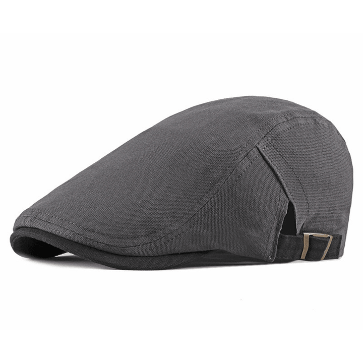 Thin Light Board Beret Hat Men'S Casual