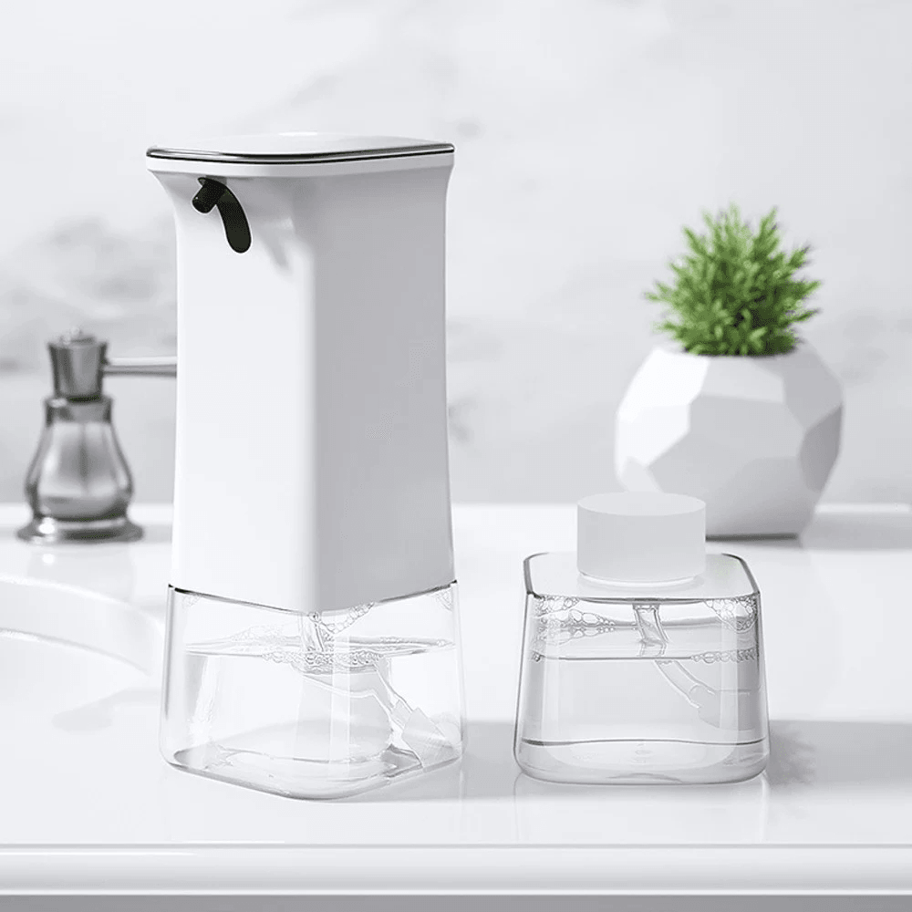 ENCHEN 280ML Automatic Touchless Foam Soap Dispenser with Infrared Motion Sensor Liquid Soap Dispenser for Bathroom Kitchen