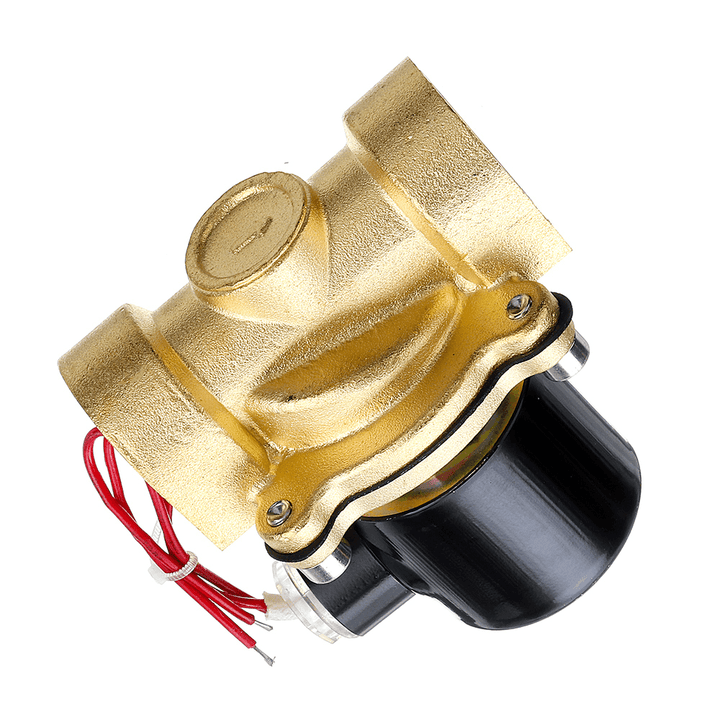 1/2 3/4 1 Inch 110V Electric Solenoid Valve Pneumatic Valve for Water Air Gas Brass Valve Air Valves