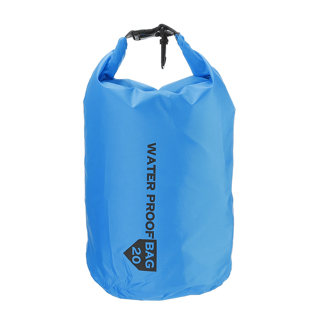 10L 20L 40L 70L Waterproof Bag Dry Sack Storage Pack for Kayak Canoeing Camping Travel - MRSLM