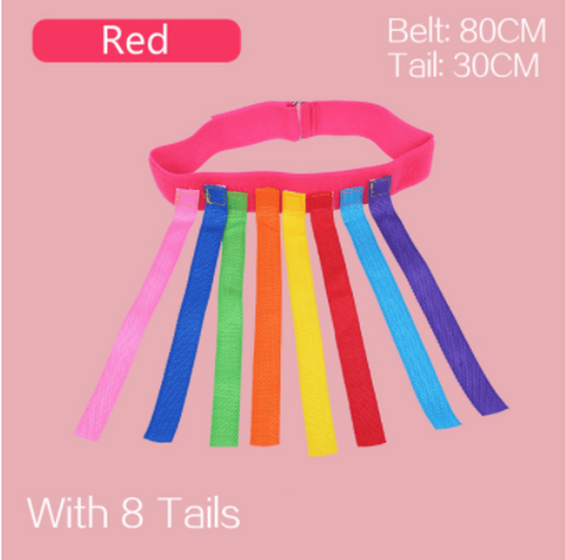 Catch the Tail Vest Pull the Tail Kindergarten Toys Children Sticky Jerseys Sense Integration Training Equipment Outdoor Sports Games