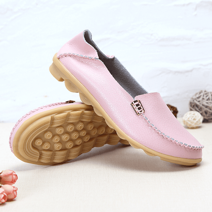 US Size 5-13 Women Flat Shoes Casual Comfortable Outdoor Slip on Loafers