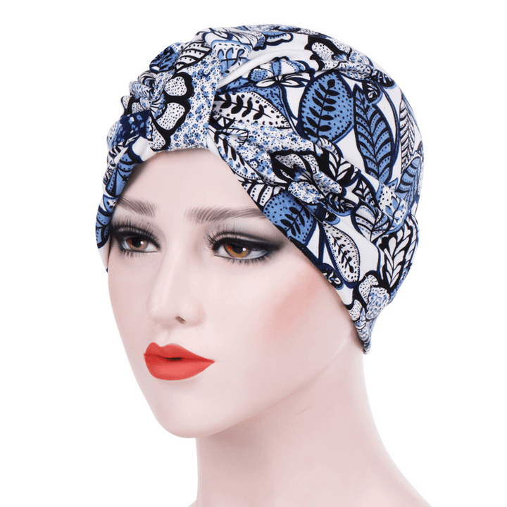 Women Summer Muslin Cotton Beanie Hat - MRSLM