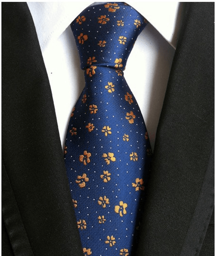 Men S Tie 8Cm Business Gentleman British Formal Wear