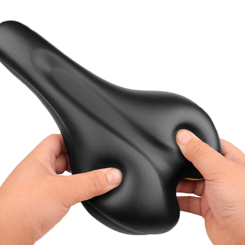 DEEMOUNT Shockproof Bicycle Saddle Ultralight PU Surface Comfortable Road Mountain MTB Bike Seat Cycling Cushion Pad