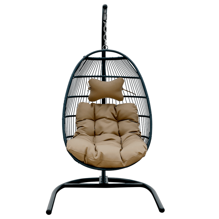 HUOJI HW002C Foldable Swing Chair with Stand