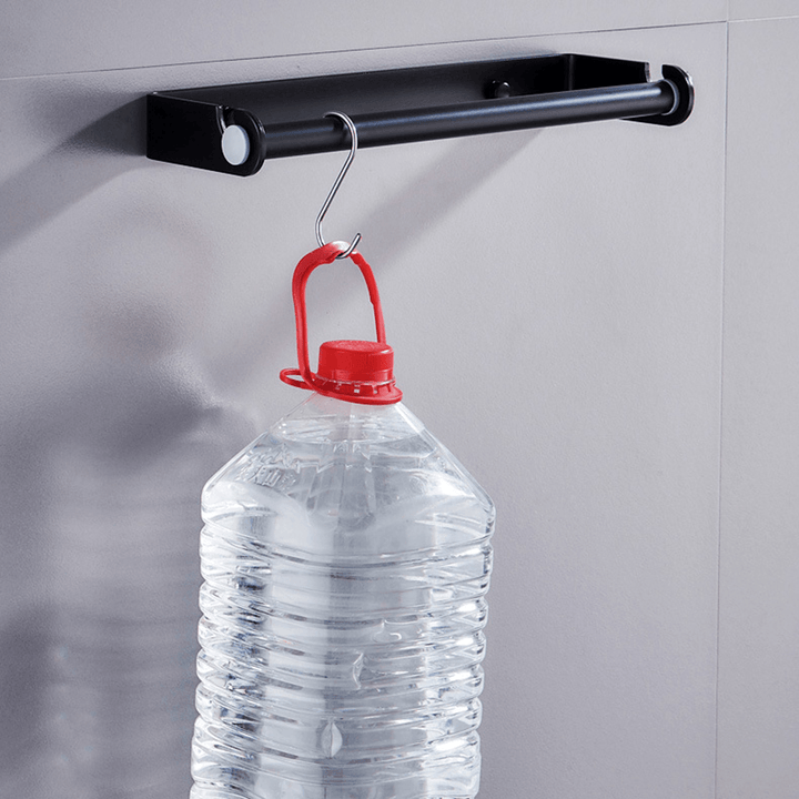 32Cm Kitchen Wall-Mount Paper Towel Holder Aluminum Rack Roll Hanging Stand