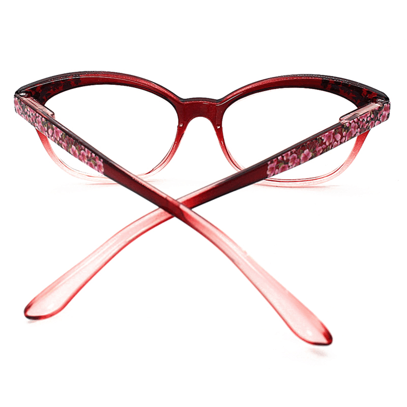 Women Ultra Light Resin Cat Eye Reading Glasses